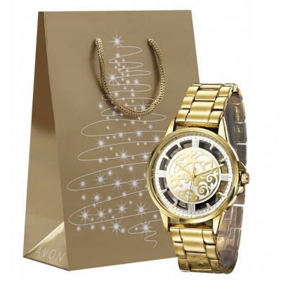 BRANDED Keilah Watch with Gold Coloured Strap RRP 21.80 CLEARANCE XL 2.99 or 2 for 5